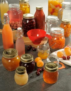 CASA HERB Pot à épices Argent, Transparent* Pots À Épices