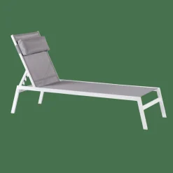 CASA HUGO Chaise Longue Blanc, Gris* Chaises Longues