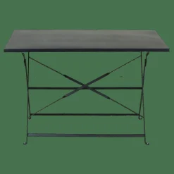 CASA IMPERIAL Table Pliante Rectangulaire Noir* Tables Bistrot|Tables De Jardin