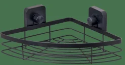 CASA INDUSTRIA Panier De Douche Avec Ventouses Noir* Accessoires De Douche