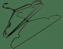 CASA INFINITY BLACK Cintres Set De 4 Noir* Cintres