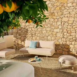 CASA ISLAND ECO Coussin De Jardin Chaise Longue Aqua* Coussins De Jardin