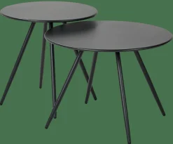 CASA IVY Table Lounge Noir* Tables Basses De Jardin