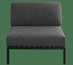 CASA JUMBO Fauteuil Lounge Noir* Salon De Jardin