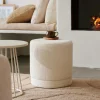 CASA LANCE Pouf Blanc* Poufs