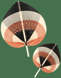 CASA LANKA Éventail Noir, Brun, Naturel* Decoration Murale|Figures Déco