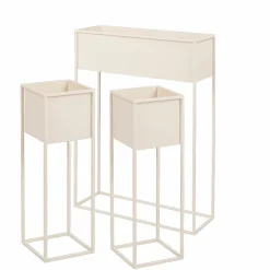 CASA LARGO Pot De Fleurs Noir* Supports Pour Plantes