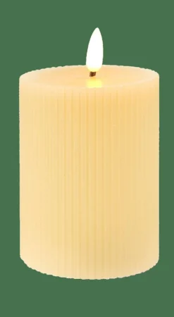 CASA LED Bougie Avec LED Brun* Bougies Led