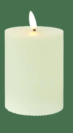 CASA LED Bougie Avec LED Menthe* Bougies Led