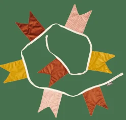 CASA LEON Guirlande De Drapeaux Rouge* Kids