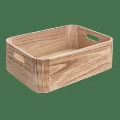 CASA LIGNO Caisse Naturel* Caisses|Boîtes De Rangement