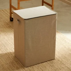 CASA LINOLUX Panier à Linge Luxueux Beige* Paniers À Linge