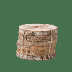 CASA MADERA Dessous-de-verre Set De 6 Naturel* Cocktail Accessoires