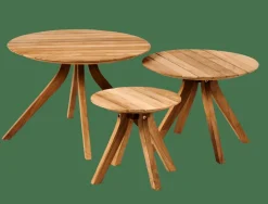 CASA MARROW Table Lounge Naturel* Tables Basses De Jardin