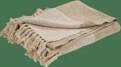 CASA MIMI Plaid Brun Clair* Plaids