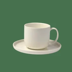 CASA MOON Tasse Et Soucoupe 20 CL Blanc* Tasses