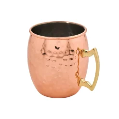 CASA MOSCOW MULE Gobelet 500 Ml Doré, Cuivre* Cocktail Accessoires