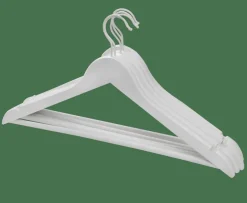 CASA NEW WOOD Cintres Set De 5 Blanc* Cintres