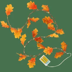 CASA OAK LEAF Guirlande Lumineuse Brun* Automne|Guirlandes Lumineuses