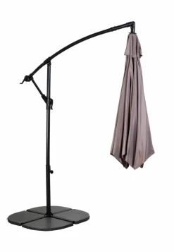 CASA PARMA Dalle Remplissable Set De 2 Gris* Pieds De Parasol Et Dalles