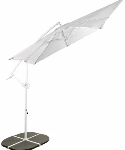 CASA PARMA Dalle Remplissable Set De 2 Gris* Pieds De Parasol Et Dalles