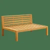 CASA PAULETTE Banc Lounge Naturel* Salon De Jardin