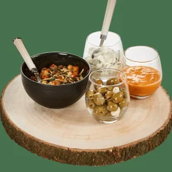 CASA PAULO Plat En Bois Brun* Plats Déco|Automne