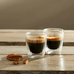 CASA PAUSA Verre Double Paroi Set De 2 12,5 CL Transparent* Verres À Thé|Verres À Café