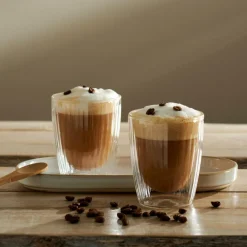 CASA PAUSA Verre Double Paroi Set De 2 25 CL Transparent* Verres À Café|Verres À Thé