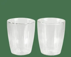 CASA PAUSA Verre Double Paroi Set De 2 25 CL Transparent* Verres À Café|Verres À Thé