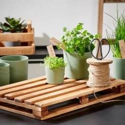 CASA RECYCLE Dessous-de-pot Naturel* Supports Pour Plantes|Pots De Jardin