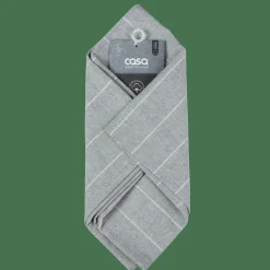 CASA RECYCLE Serviette Gris* Serviettes