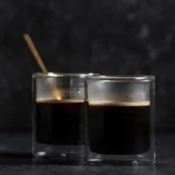 CASA RELAX Verre Double Paroi Set De 2 12 CL Transparent* Verres À Café|Verres À Thé