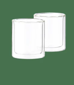 CASA RELAX Verre Double Paroi Set De 2 24,5 CL Transparent* Verres À Café|Verres À Thé