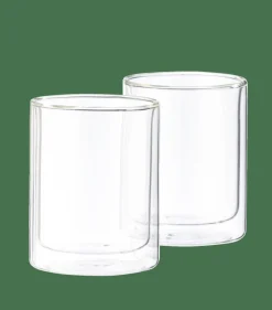 CASA RELAX Verres Double Paroi Set De 2 33 CL Transparent* Accessoires Thé|Verres À Café