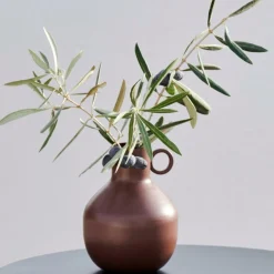 CASA RONDO Vase Brun Foncé* Vases|Automne