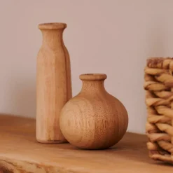CASA RUBBERWOOD Vase Déco Naturel* Vases