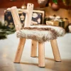 CASA RUDOLF Tabouret Naturel*Enfant Kids|Meubles Pour Enfants