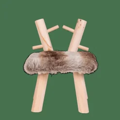 CASA RUDOLF Tabouret Naturel*Enfant Kids|Meubles Pour Enfants