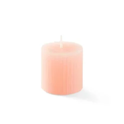 CASA RUSTIC Bougie Côtelée Orange* Bougies