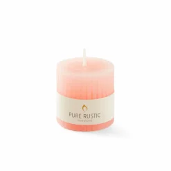 CASA RUSTIC Bougie Côtelée Mauve* Bougies|Bougies