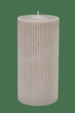 CASA RUSTIC Rib Bougie Gris* Bougies