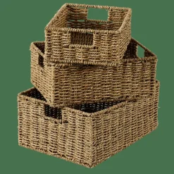 CASA SEAGRASS Panier Tiroir Naturel* Paniers Tiroirs
