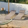 CASA SILVES Chaise Longue Sable* Chaises Longues