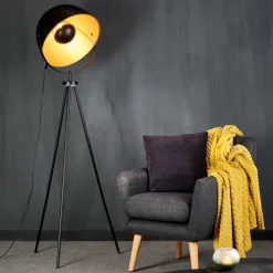 CASA SOLEIL Lampadaire Noir* Lampadaires