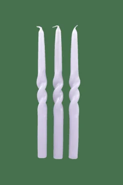 CASA SPIRAL Bougie S/3 Mauve* Bougies