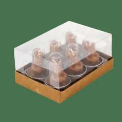 CASA SQUIRREL Bougies Chauffe-plat Set De 6 Brun* Porte-Bougies|Automne