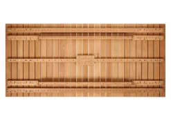 CASA TEAK LUXE Chaise Longue Naturel* Chaises Longues