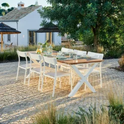 CASA TEAK LUXE Chaise Longue Naturel* Chaises Longues