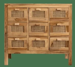 CASA TECK Meuble De Pharmacie Naturel* Commodes